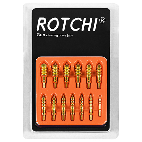 Комплет со пиштоли за чистење месингани шапки од 13 парчиња, пакување со блистер картички