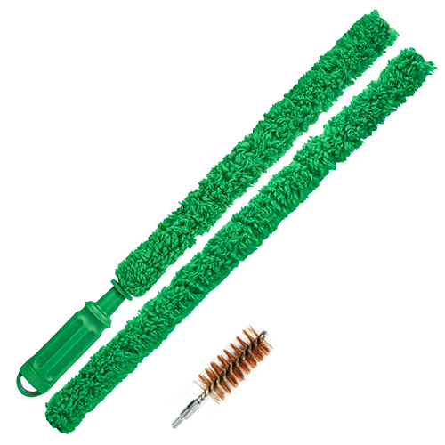 Склопени влакна (синтетички) пушка за чистење сакате со удобна рачка. 12/16Ga или 20Ga. Пакување од 2 парчиња, работна должина од 930 мм.